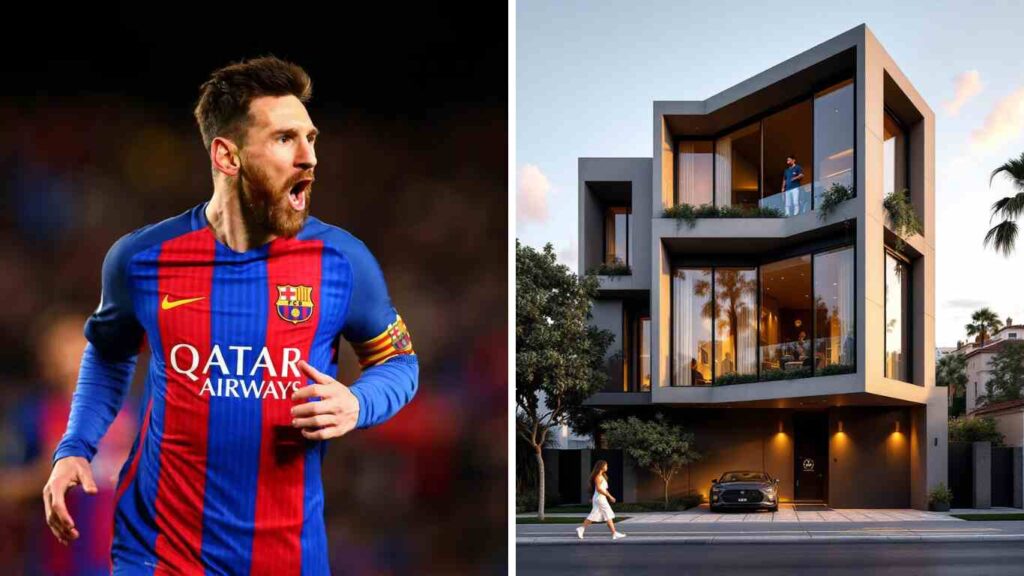 messi house barcelona