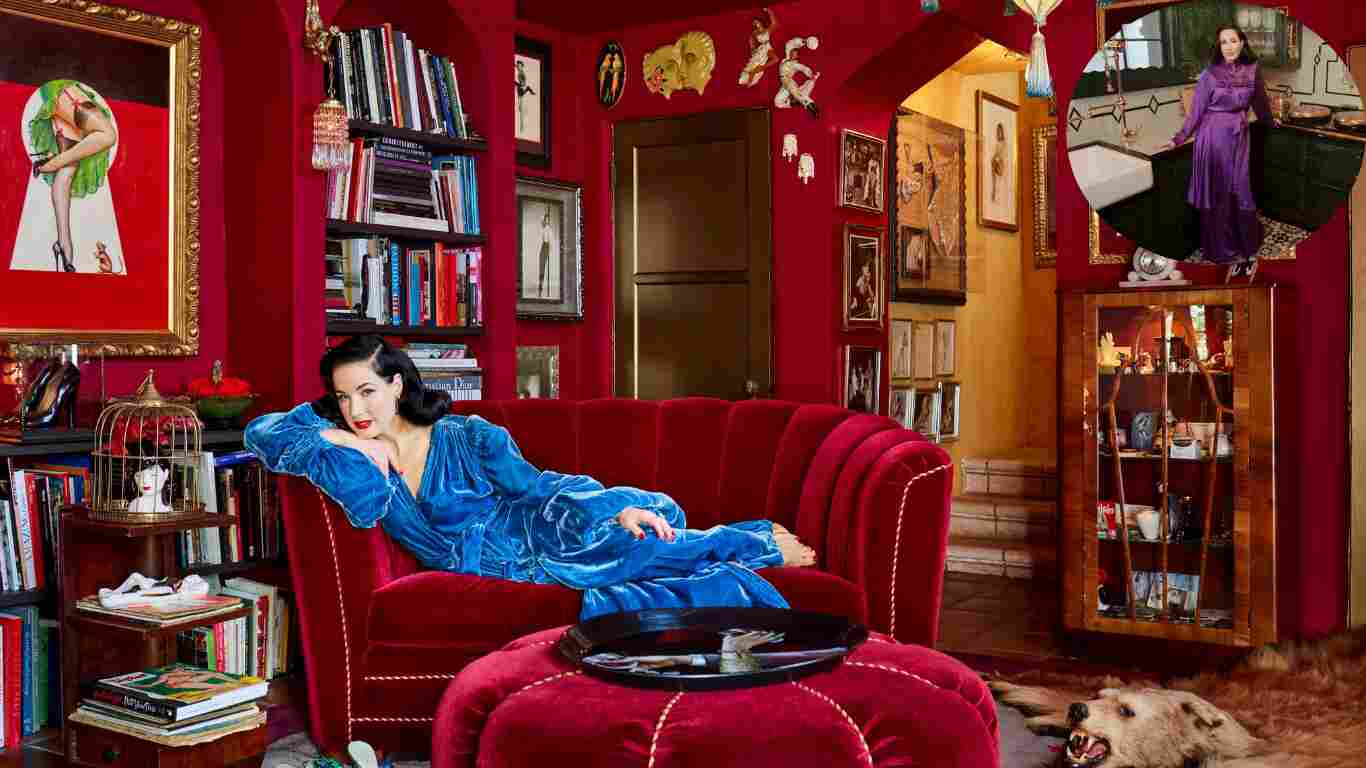 dita von teese house