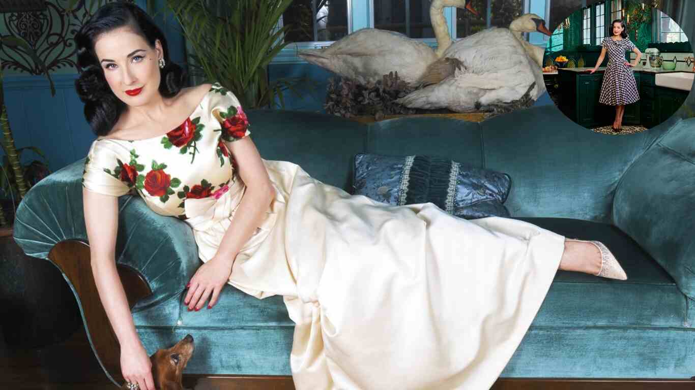 dita von teese house