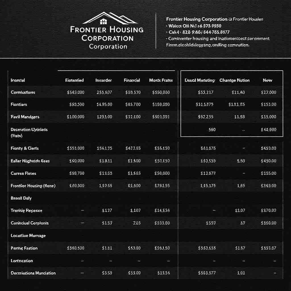 frontier housing corporation