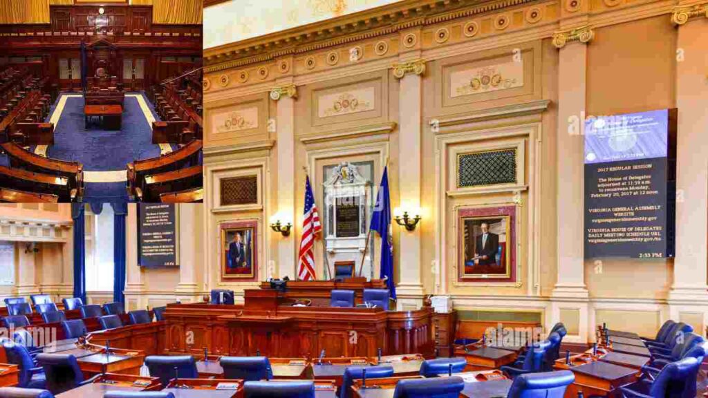 the dias in the house chambers