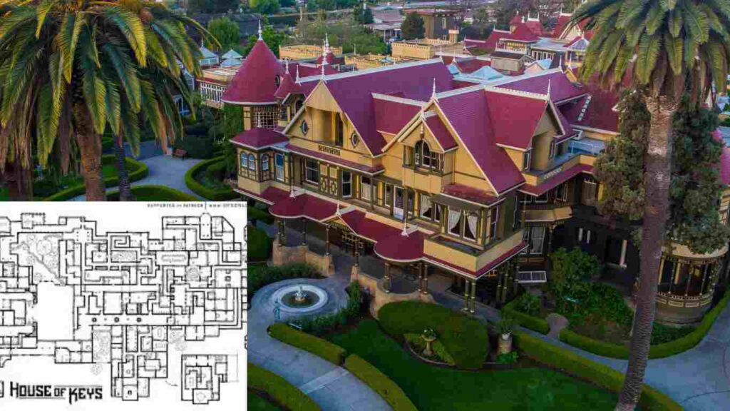 floor plan winchester mystery house