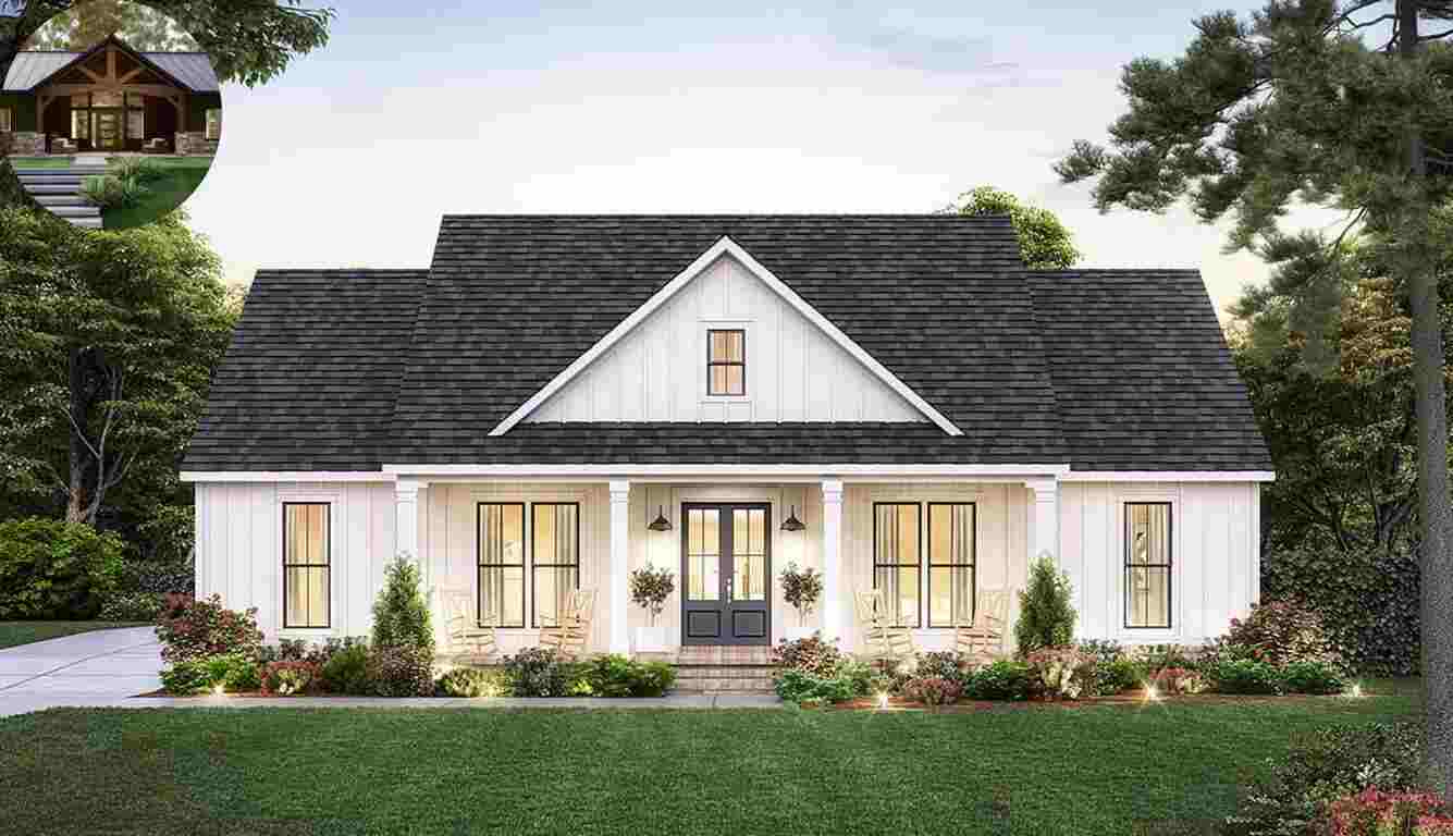 3 car garage craftsman house plans