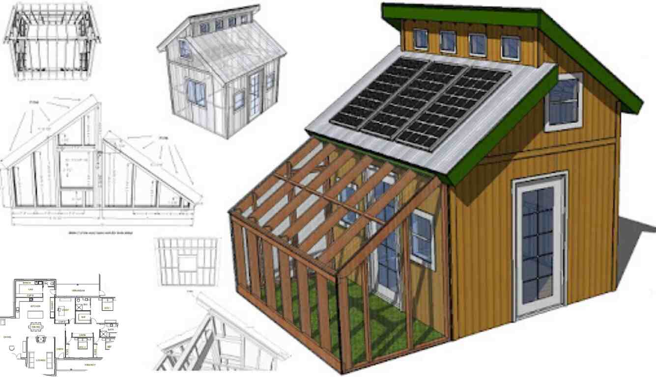 2 bedroom shed house plans