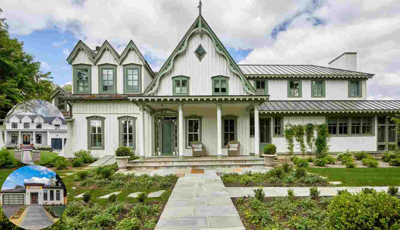 2 storey house with garage