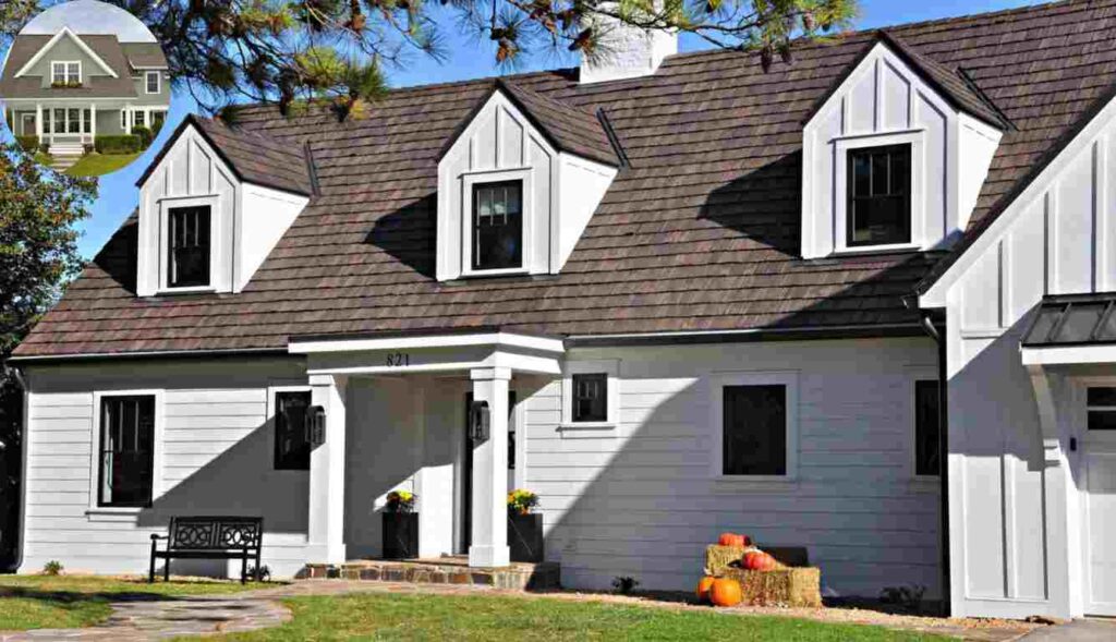 brown roof house colors