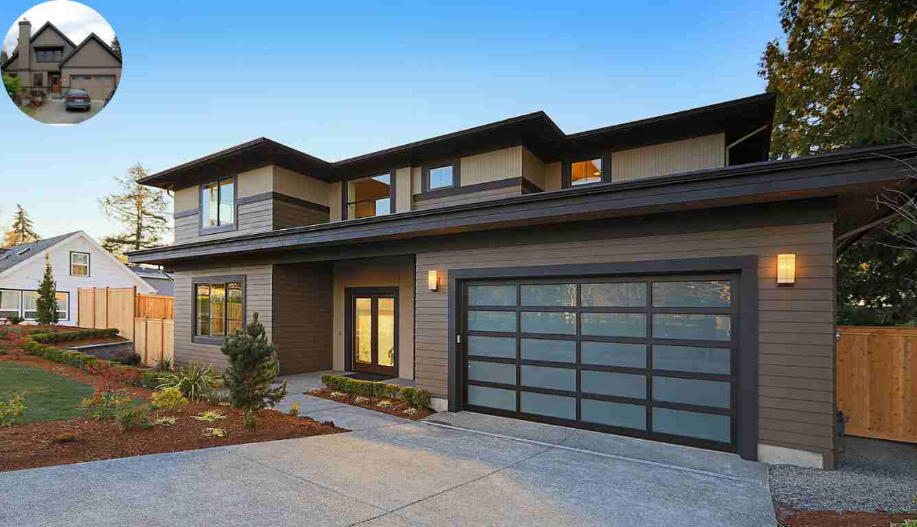 best trim color for dark brown house