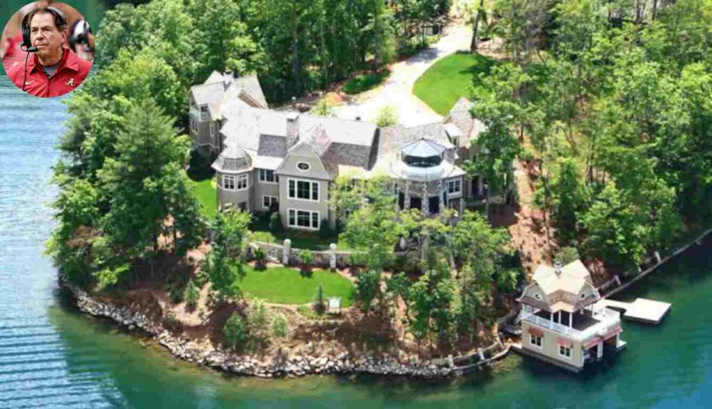 nick saban lake house