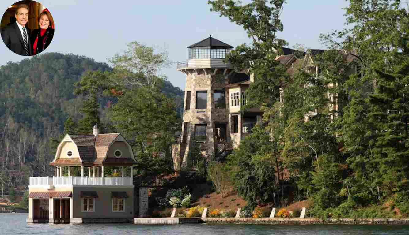 nick saban lake house