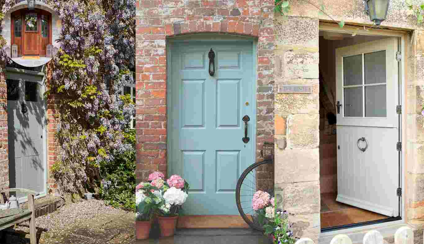 old house front door