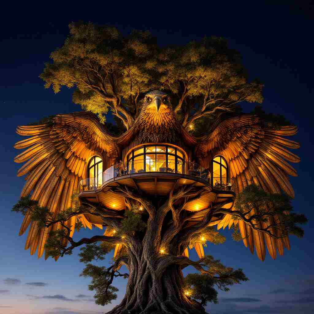 golden eagle tree house