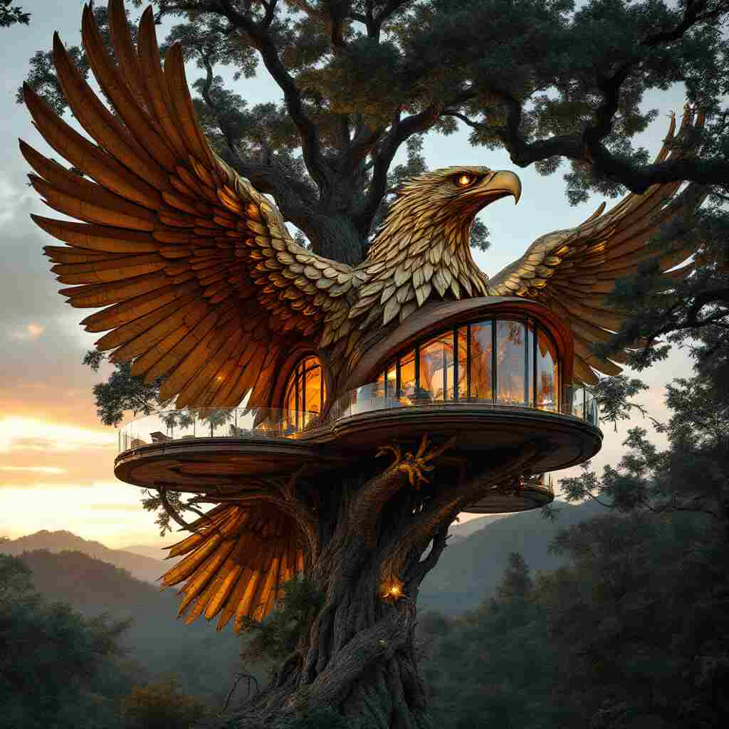 golden eagle tree house