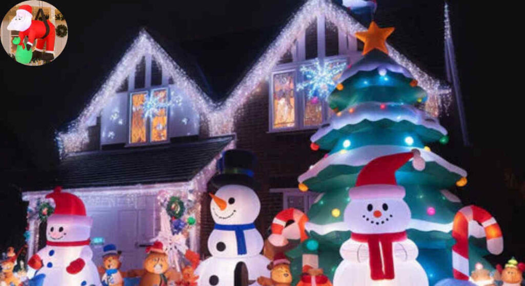can inflatable decorations get wet