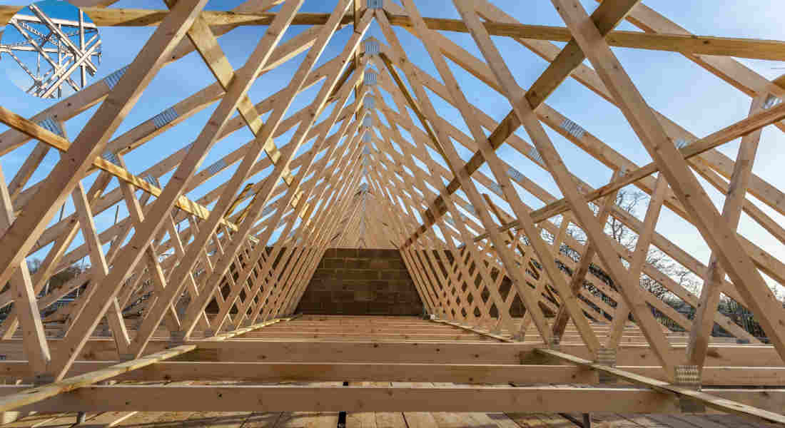 what shape is employed by the truss system in architecture