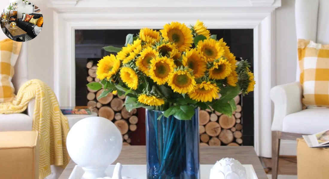 are sunflowers fall decor