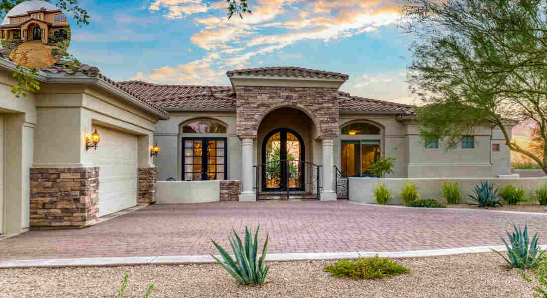which is a major feature of mediterranean home architecture