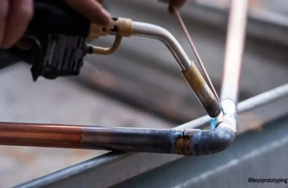 what temp does house plumbing solder melt