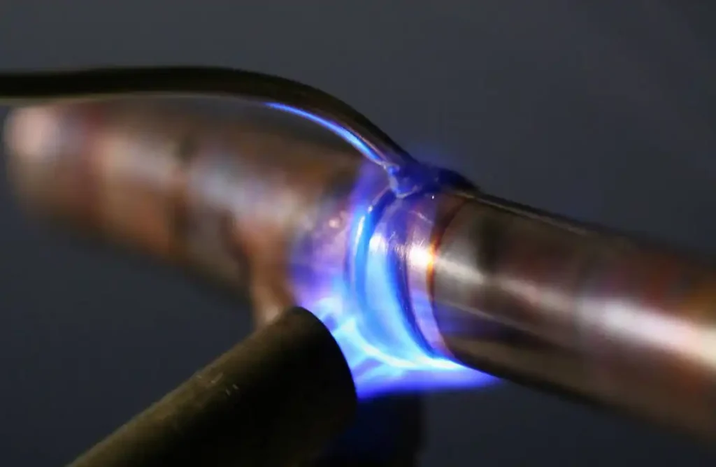 what temp does house plumbing solder melt