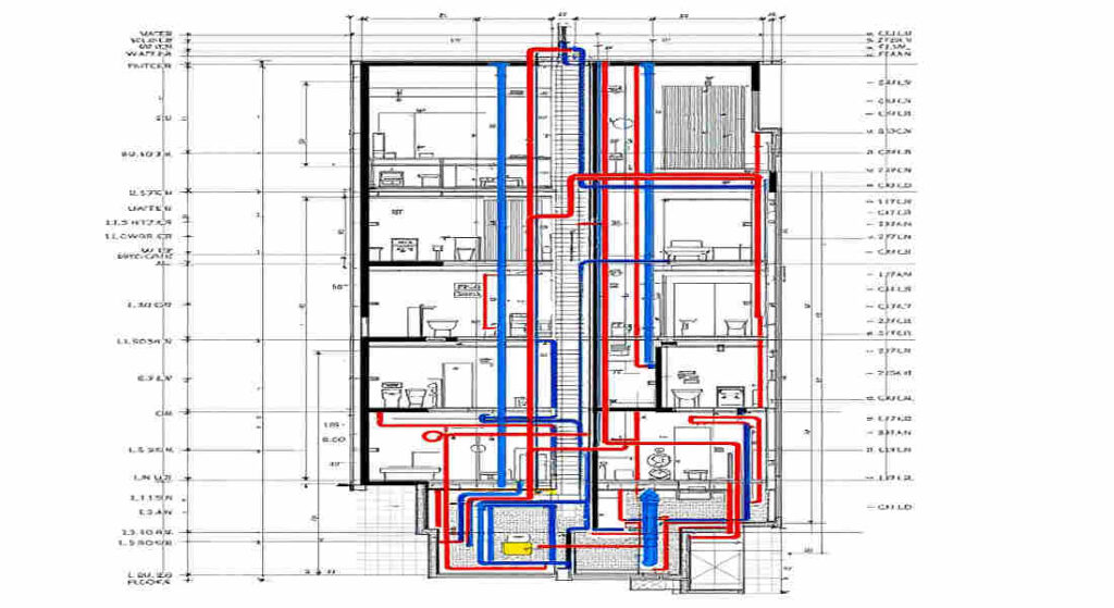 what is a riser diagram home plumbing