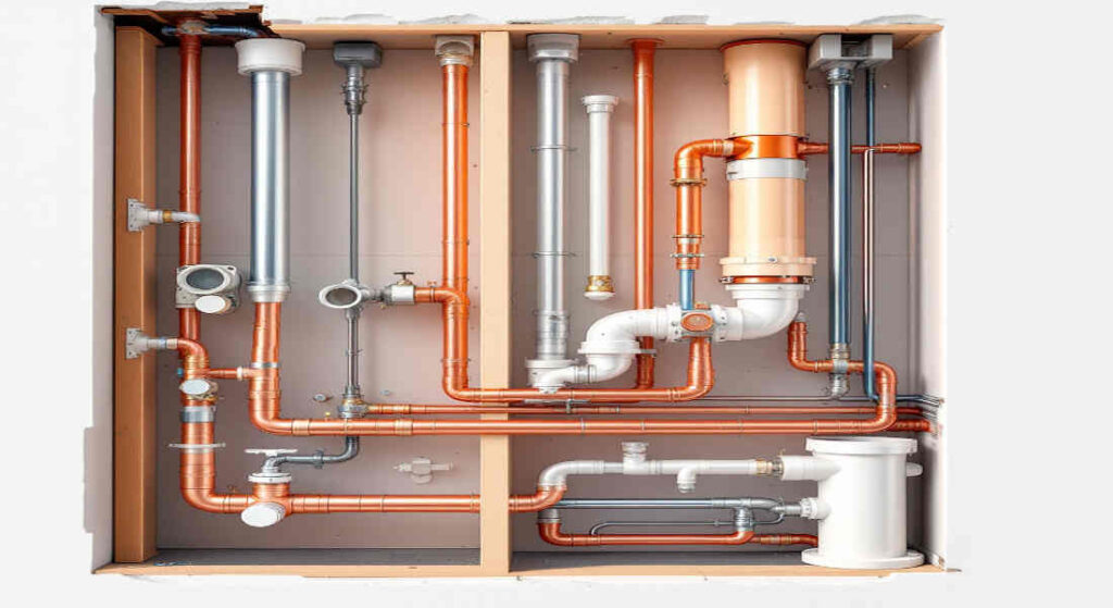 how to fix a leaking home plumbing stack
