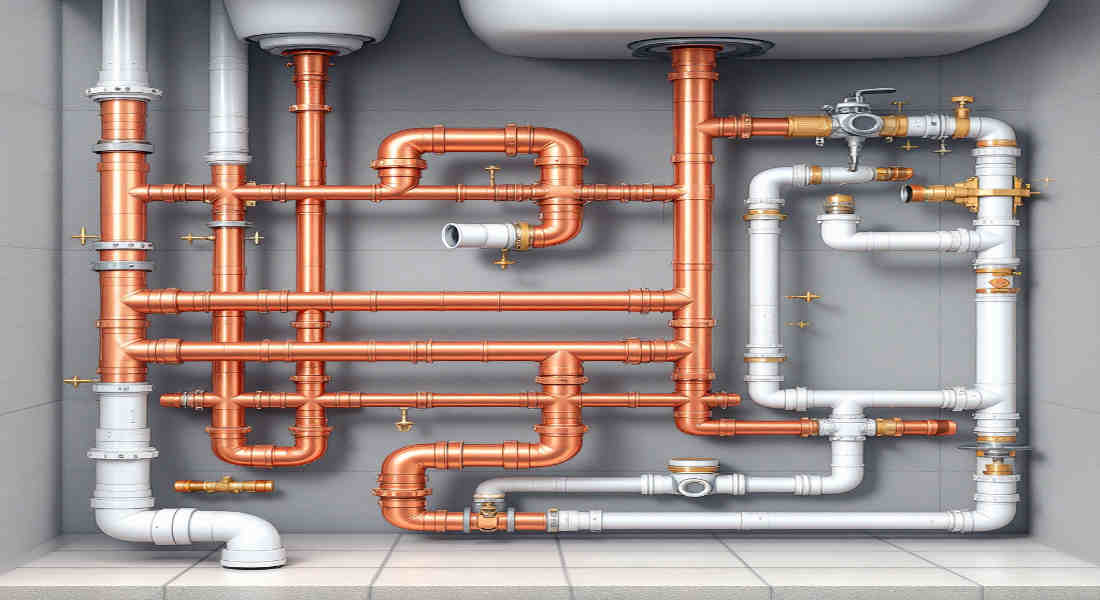 can you paint home plumbing pipes