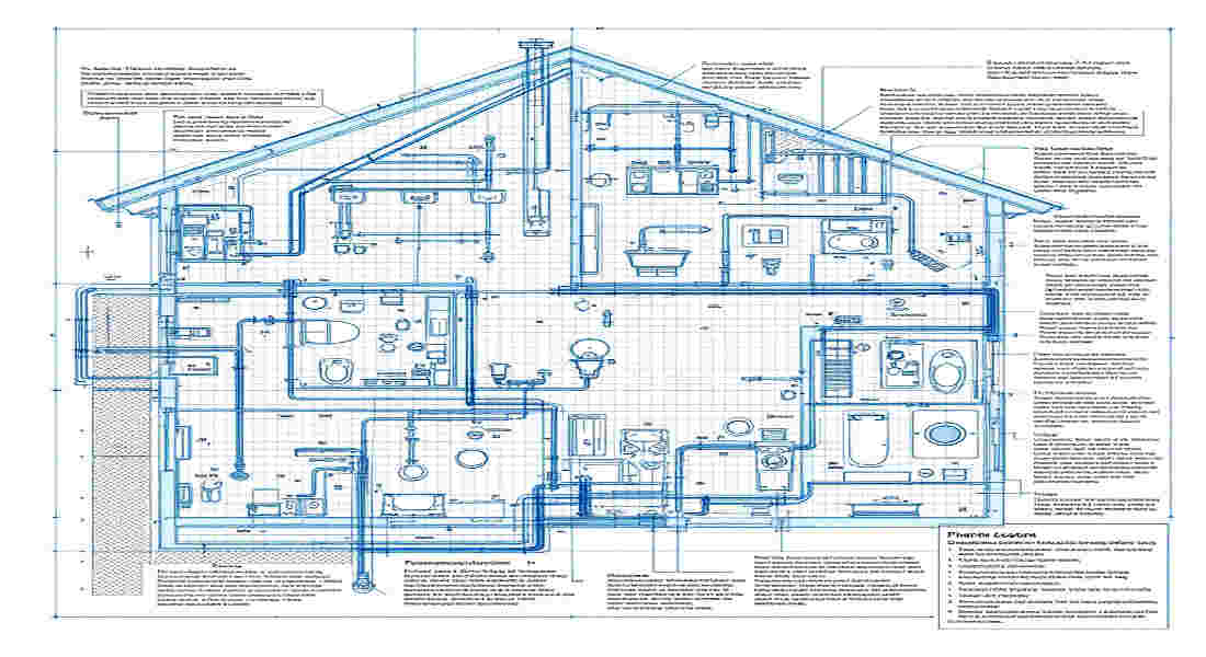 how to read house plumbing plans