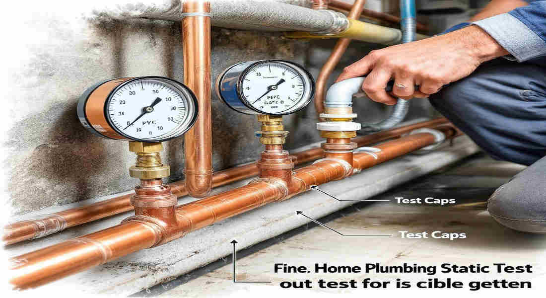 what is a static test for home plumbing