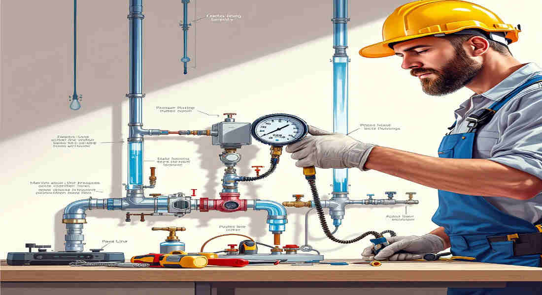 what is a static test for home plumbing