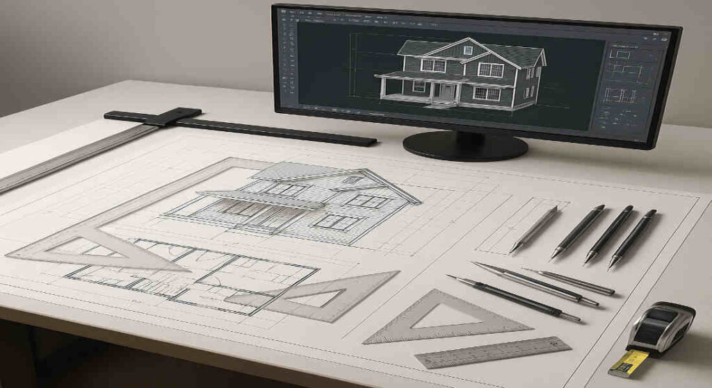 what is drafting in architecture