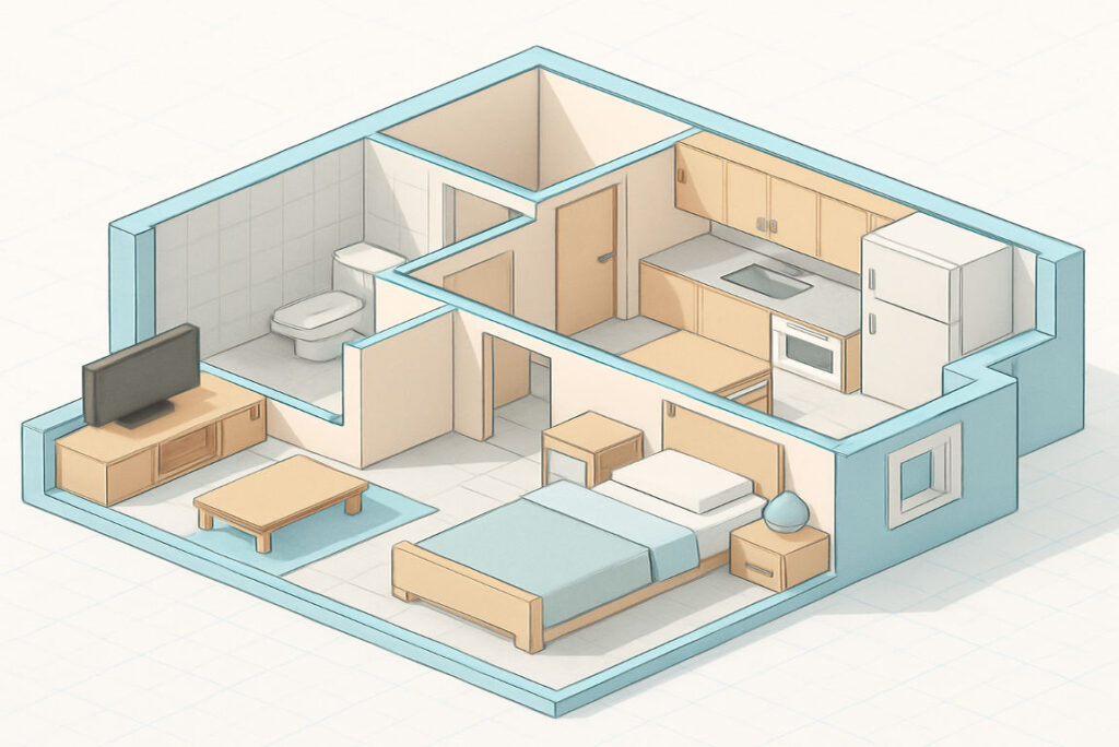 small bloxburg house layout 1 story
