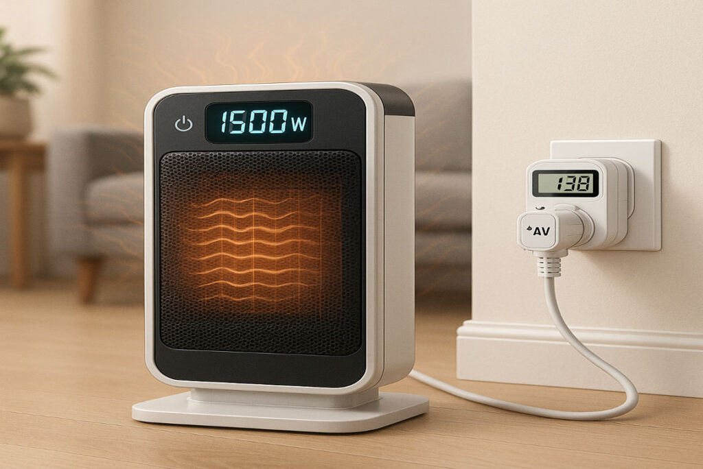 how many watts does a house heater use