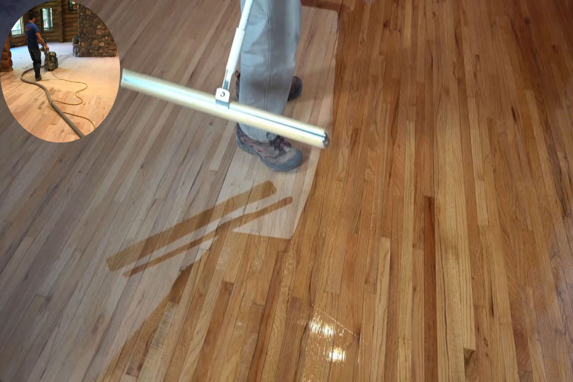 hardwood home floor refinishing