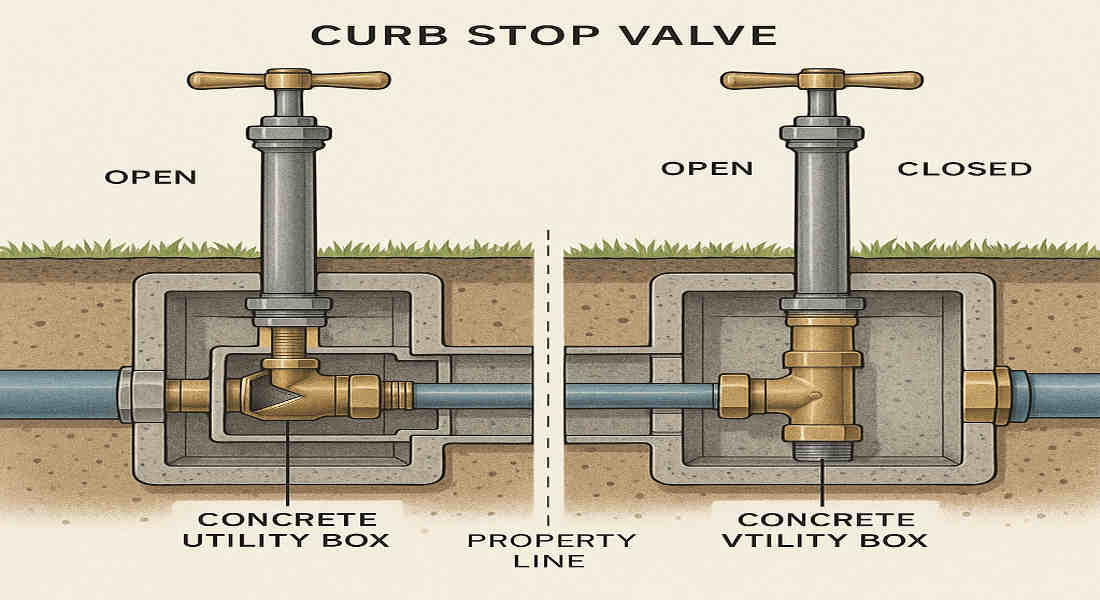 what is a curb stop in home plumbing