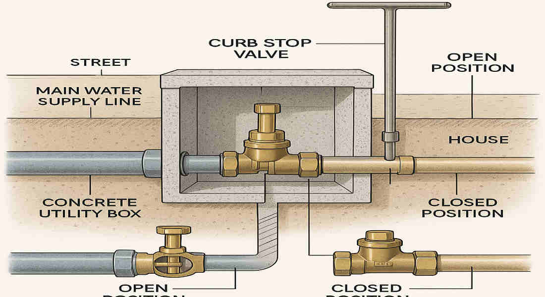 what is a curb stop in home plumbing