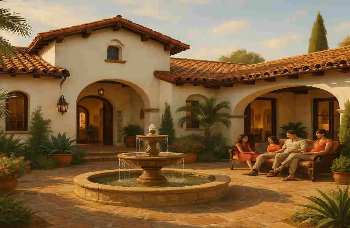 what are spanish style homes called