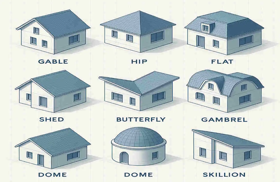 architectural house roof