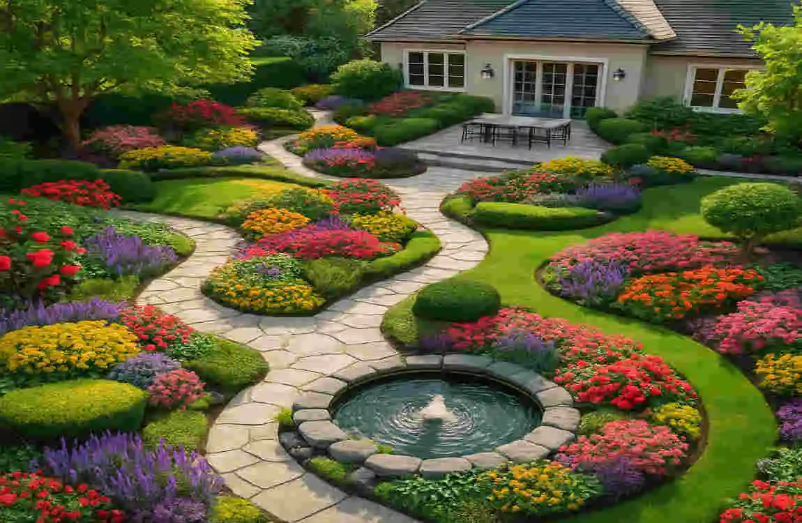 how to create a house beautiful garden