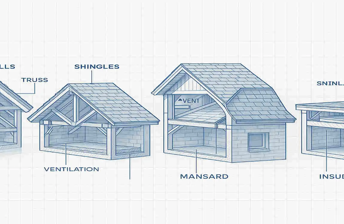 architectural house roof