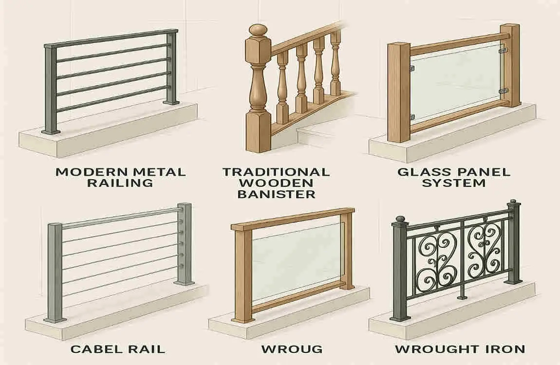 Types of House Handrails