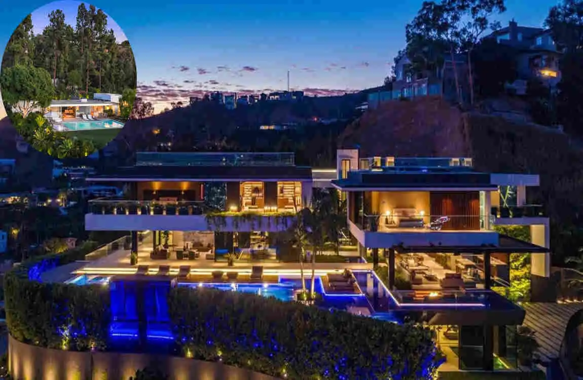 celebrity hollywood hills houses