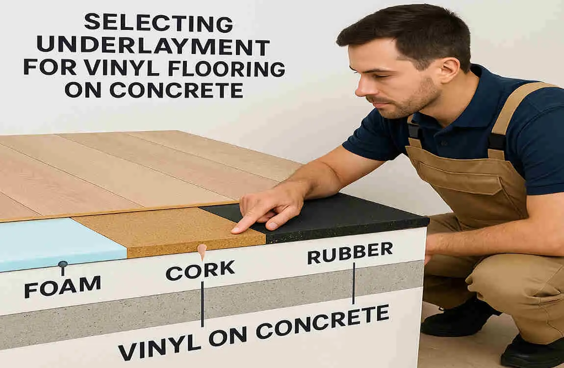 do i need underlayment for vinyl flooring on concrete