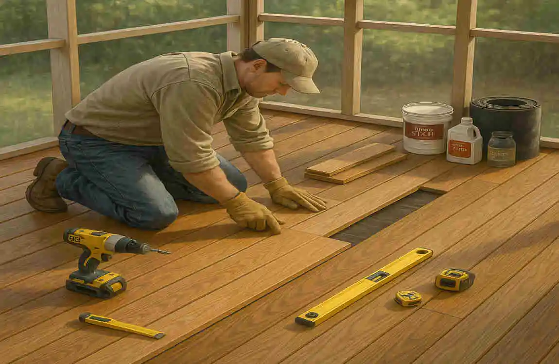 Best Flooring for Screened Porch in Your House