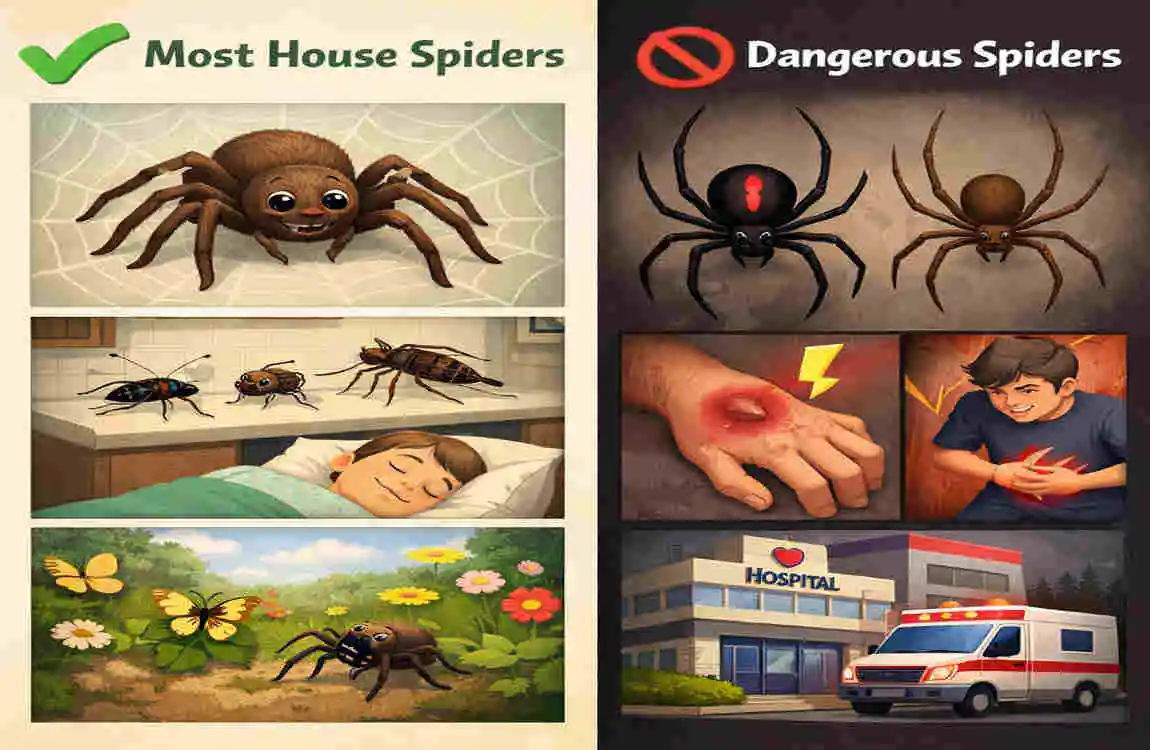 Why Do Spiders Enter Homes?