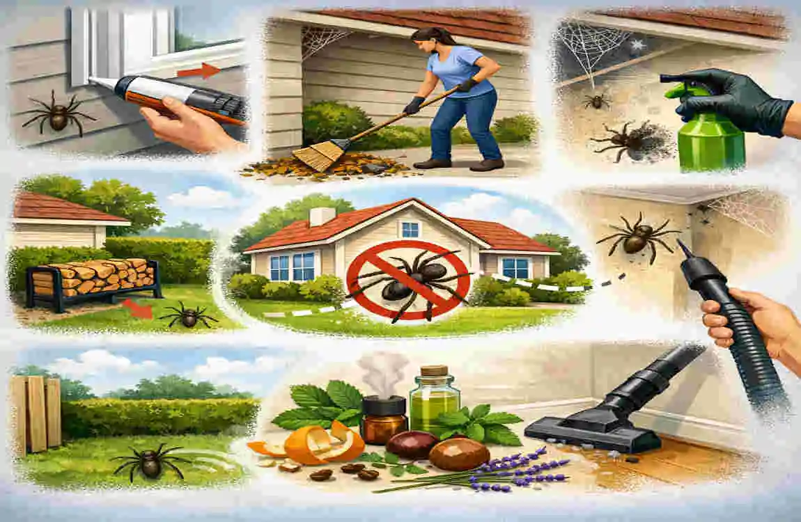 Why Do Spiders Enter Homes?