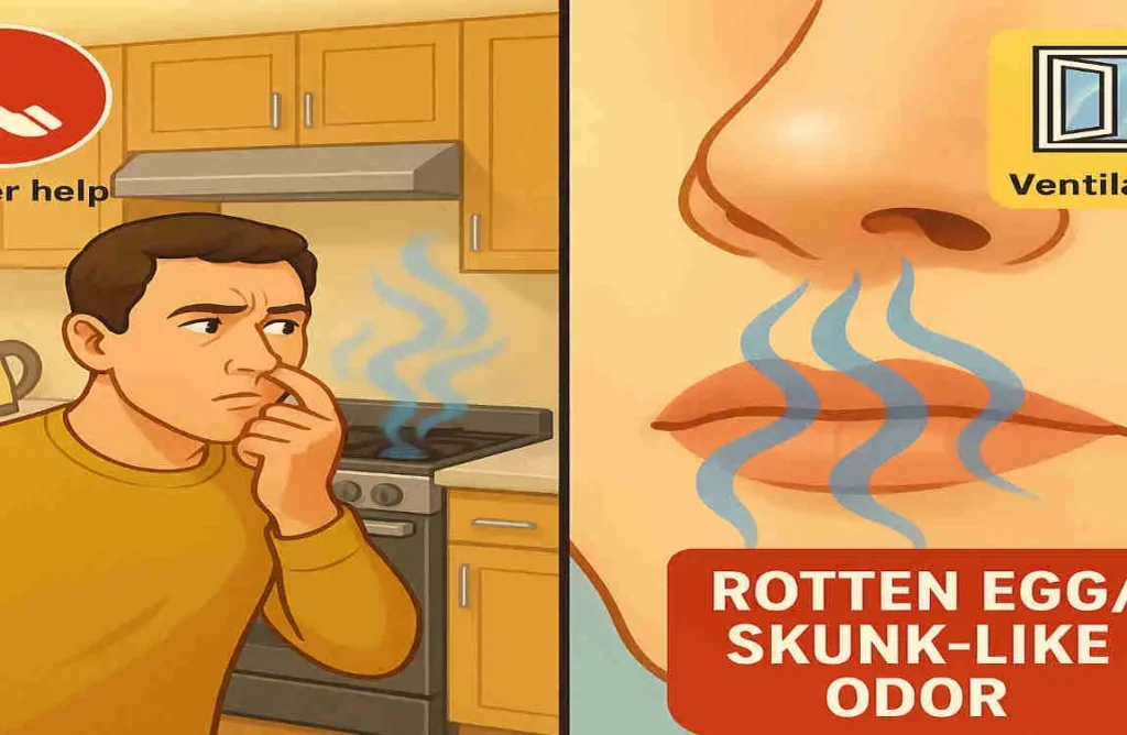 what does propane smell like in a house