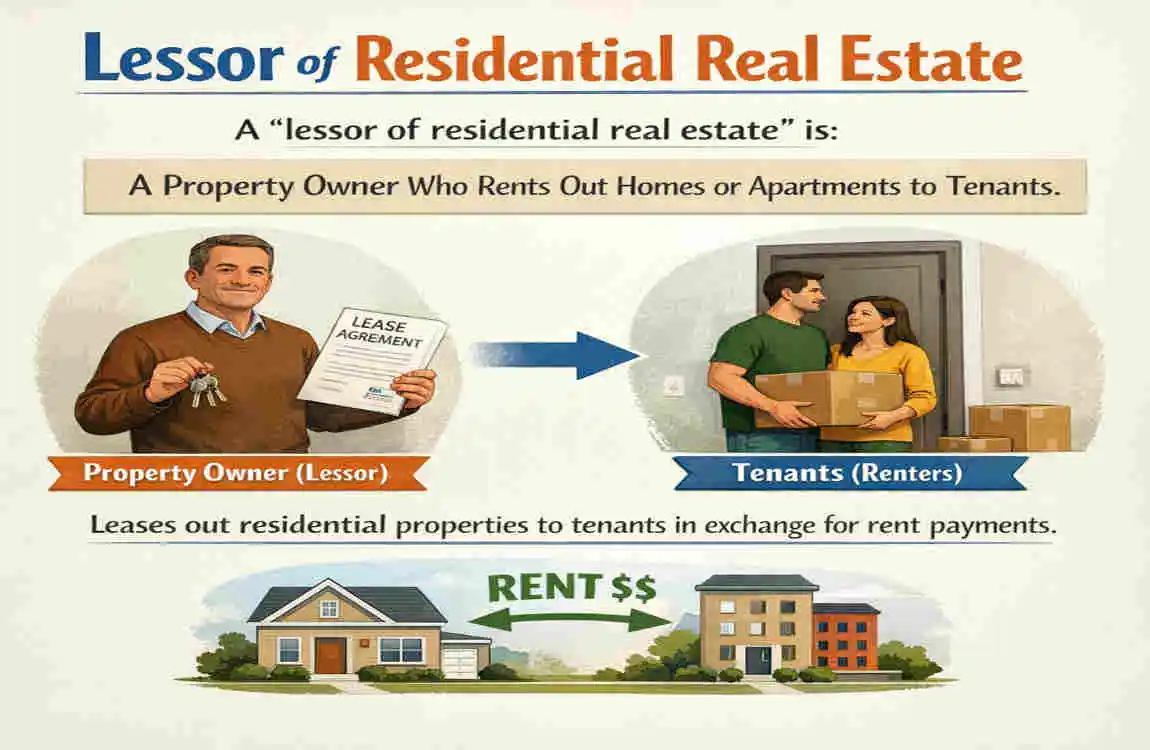 Are You a Lessor of Residential Real Estate?
