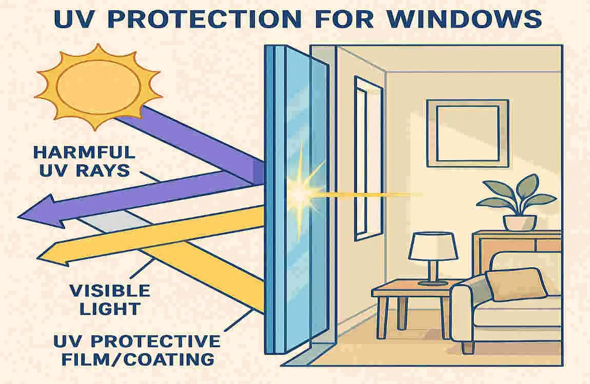 are windows uv protected