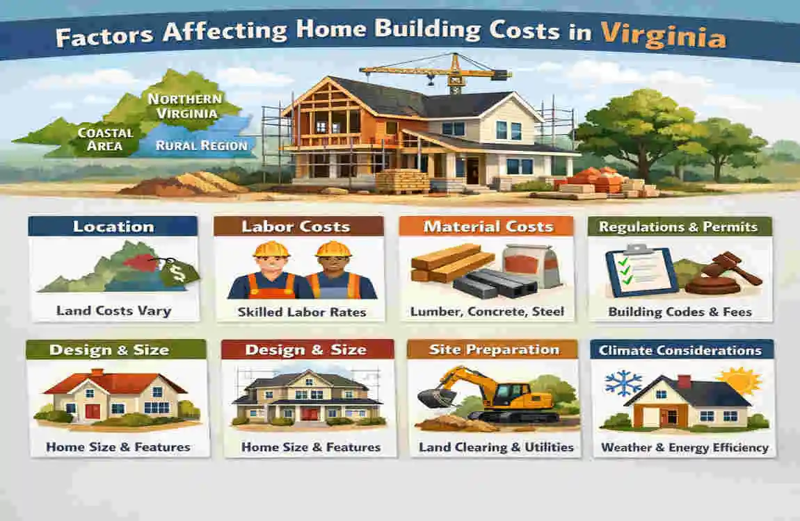 how much does it cost to build a house virginia