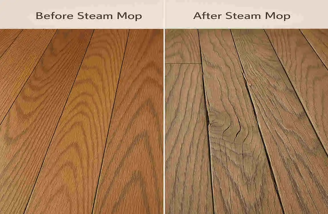 are steam mops bad for hardwood floors