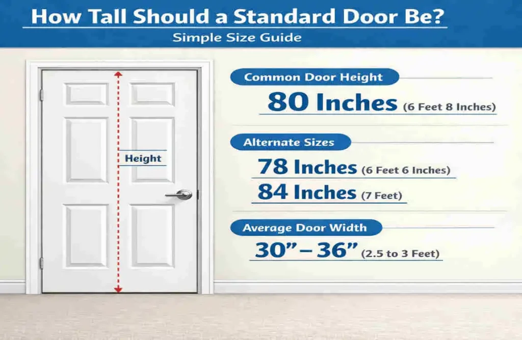 How Tall Should a Standard Door Be?